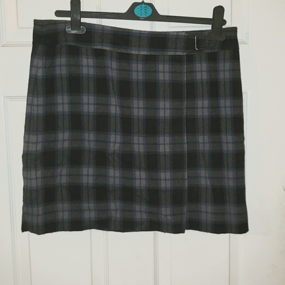 Loft Plaid Skirt